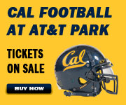 Cal Football at AT&T Park this Fall, presented by Bank of the West. Tickets on sale at (800) GO BEARS or CalBears.